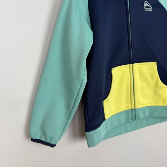 Burton Snowboard Zip Up Sweatshirt Jacket Small Boys Kids Waterproof Sz 5/6 - Picture 5 of 13
